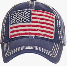 Load image into Gallery viewer, &quot;AMERICAN FLAG&quot; Vintage Baseball Hat