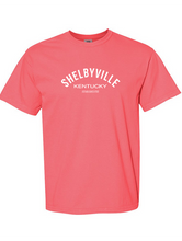 Load image into Gallery viewer, CC Curved Shelbyville Ky Short Sleeve T-Shirt - Choose colors!
