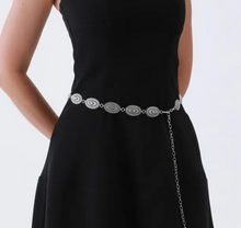Load image into Gallery viewer, Vintage Western Chain Belt