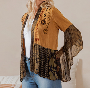 Western Kimono Shrug