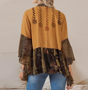 Western Kimono Shrug