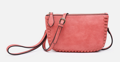 Raspberry Whipstitch Crossbody