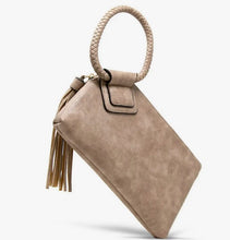 Load image into Gallery viewer, Wristlet/Clutch w/Tassel Bag