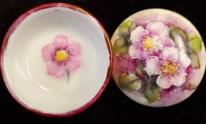 Hand-Painted Little Porcelain Boxes