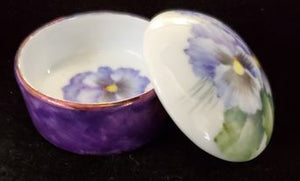 Hand-Painted Little Porcelain Boxes