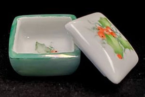 Hand-Painted Little Porcelain Boxes