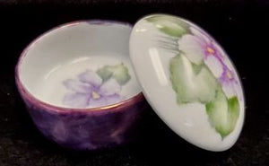 Hand-Painted Little Porcelain Boxes