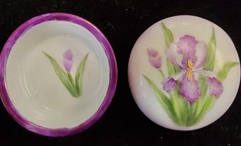 Hand-Painted Little Porcelain Boxes