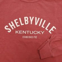Load image into Gallery viewer, &quot;Shelbyville, KY&quot; Vintage Washed Long Curved - Choose Color