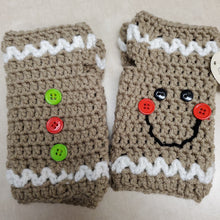 Load image into Gallery viewer, Festive Fingerless Gloves - Choose Design