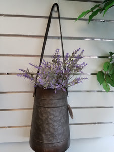 Decorative Hanging Tin Container