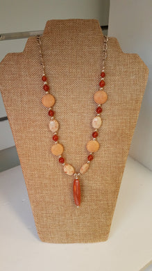 Sunset Necklace by Lasca Kisslinger