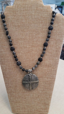 Round Medallion Necklace