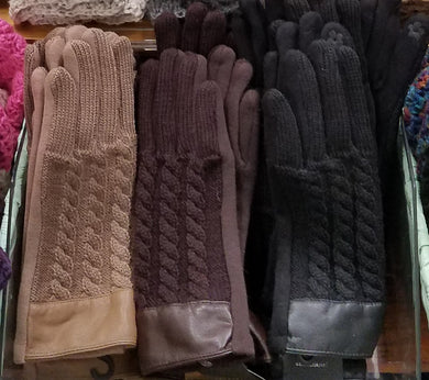 Knit Gloves w/Touch Tip