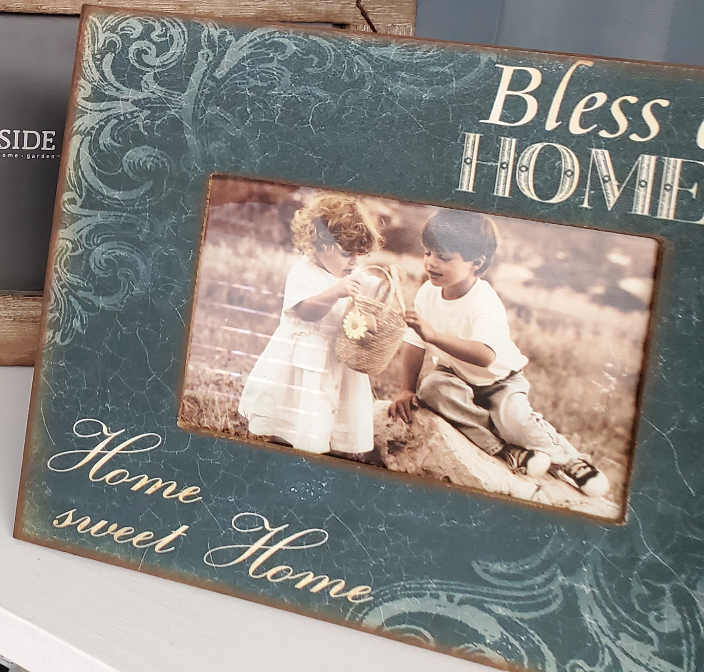 Bless Our Home Photo Frame