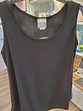 Black Shell Tank Top