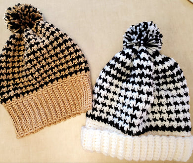 Houndstooth Hats