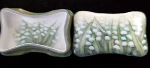 Hand-Painted Little Porcelain Boxes
