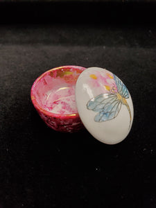 Hand-Painted Little Porcelain Boxes