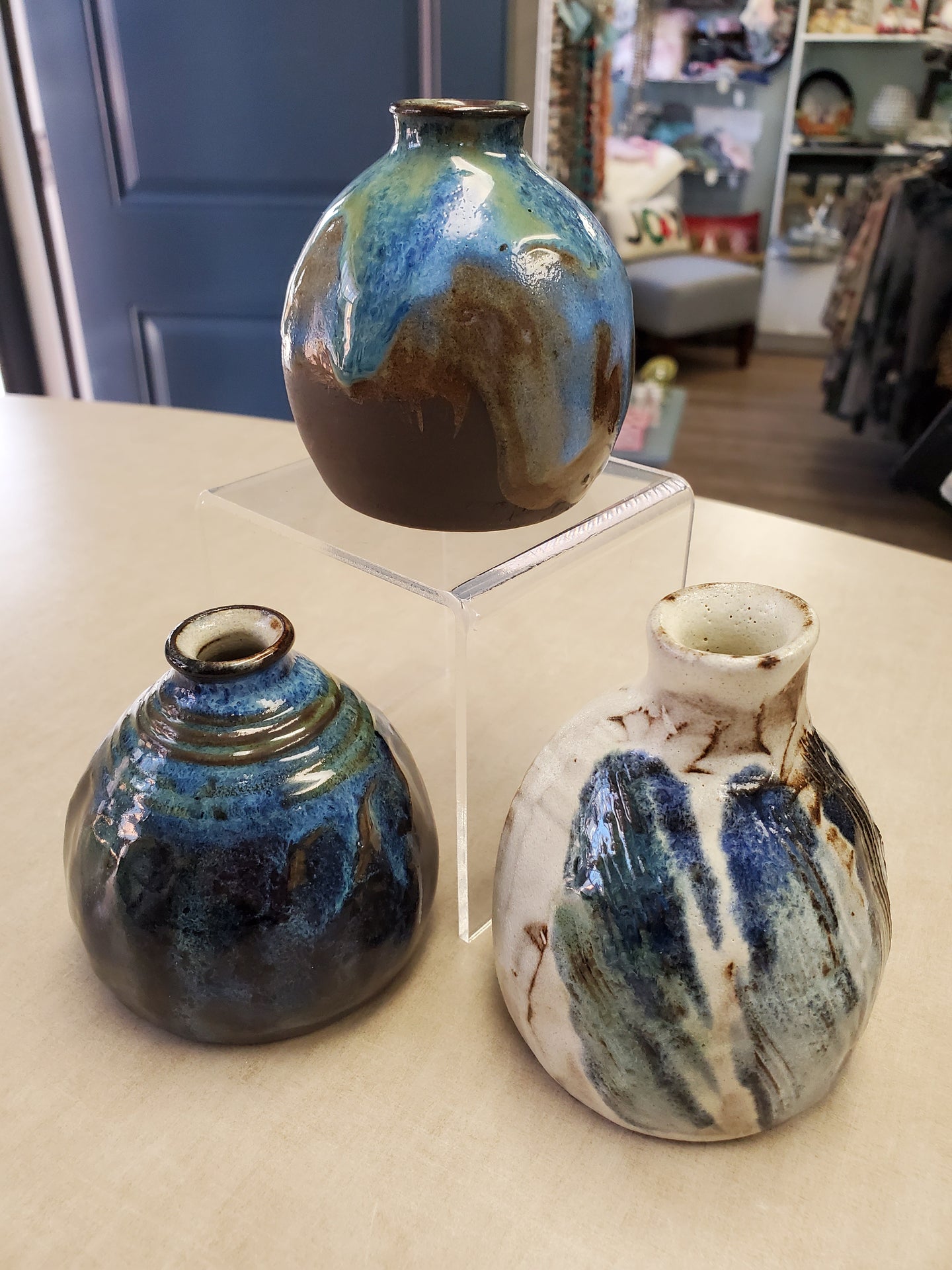 Mini Vases by Susan Layne Pottery