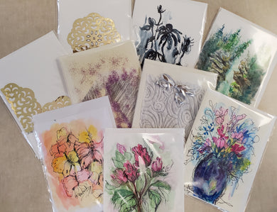 Hand-Painted Greeting Cards by Charlotte Ploetner