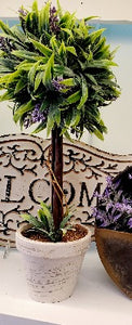 Lavender Topiary