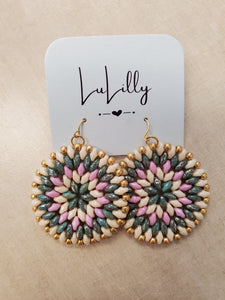 Beaded Earrings by LuLilly - Choose Colors and Styles!