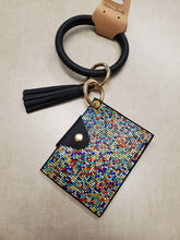 Load image into Gallery viewer, Bangle Wristlet Keychain Wallet - Choose Colors