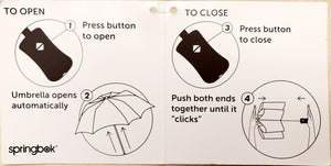 Full Size Umbrellas - Auto Open / Close - Choose Design