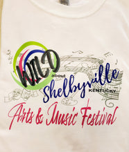 Load image into Gallery viewer, Last Year - 2022 Wild About Shelbyville Arts &amp; Music Festival T-Shirts - SALE