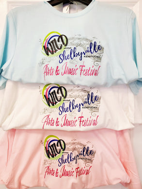 Last Year - 2022 Wild About Shelbyville Arts & Music Festival T-Shirts - SALE