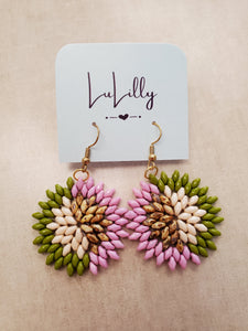 Beaded Earrings by LuLilly - Choose Colors and Styles!