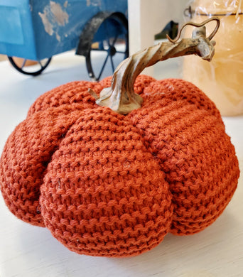 Soft Knit Pumpkins