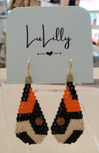 Load image into Gallery viewer, Fall / Halloween Beaded Earrings by LuLilly - Choose Colors and Styles