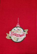 Load image into Gallery viewer, Holiday Embroidered Tea Towels - Choose Designs