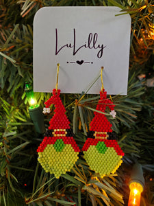 Holiday Beaded Earrings by LuLilly - Choose Style