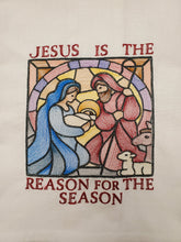 Load image into Gallery viewer, Holiday Embroidered Tea Towels - Choose Designs