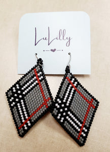 Beaded Earrings by LuLilly - Choose Colors and Styles!