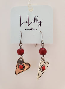 Heart Earrings by LuLilly