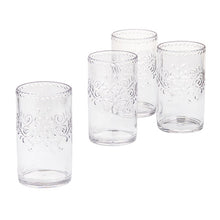 Load image into Gallery viewer, Acrylic Glasses with Swirl Design