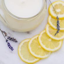 Load image into Gallery viewer, Lemon Lavender Soy Candles