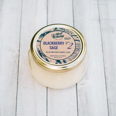 Blackberry Sage Soy Candles