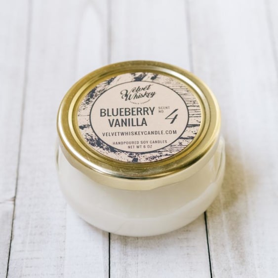 Blueberry Vanilla Soy Candles