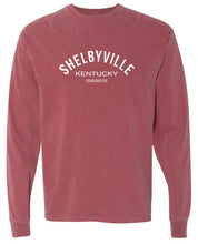 Load image into Gallery viewer, &quot;Shelbyville, KY&quot; Vintage Washed Long Curved - Choose Color
