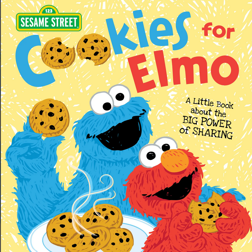 Cookies for Elmo - Hardcover Book