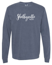 Load image into Gallery viewer, &quot;Shelbyville, KY&quot; Vintage Wash Script - Choose Color
