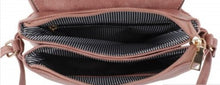 Load image into Gallery viewer, Half Flap Crossbody Purse