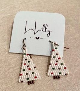 Holiday Beaded Earrings by LuLilly - Choose Style