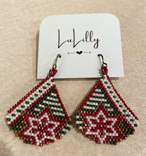 Load image into Gallery viewer, Holiday Beaded Earrings by LuLilly - Choose Style