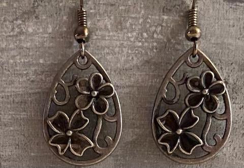 Floral Cutout Earrings by LuLilly